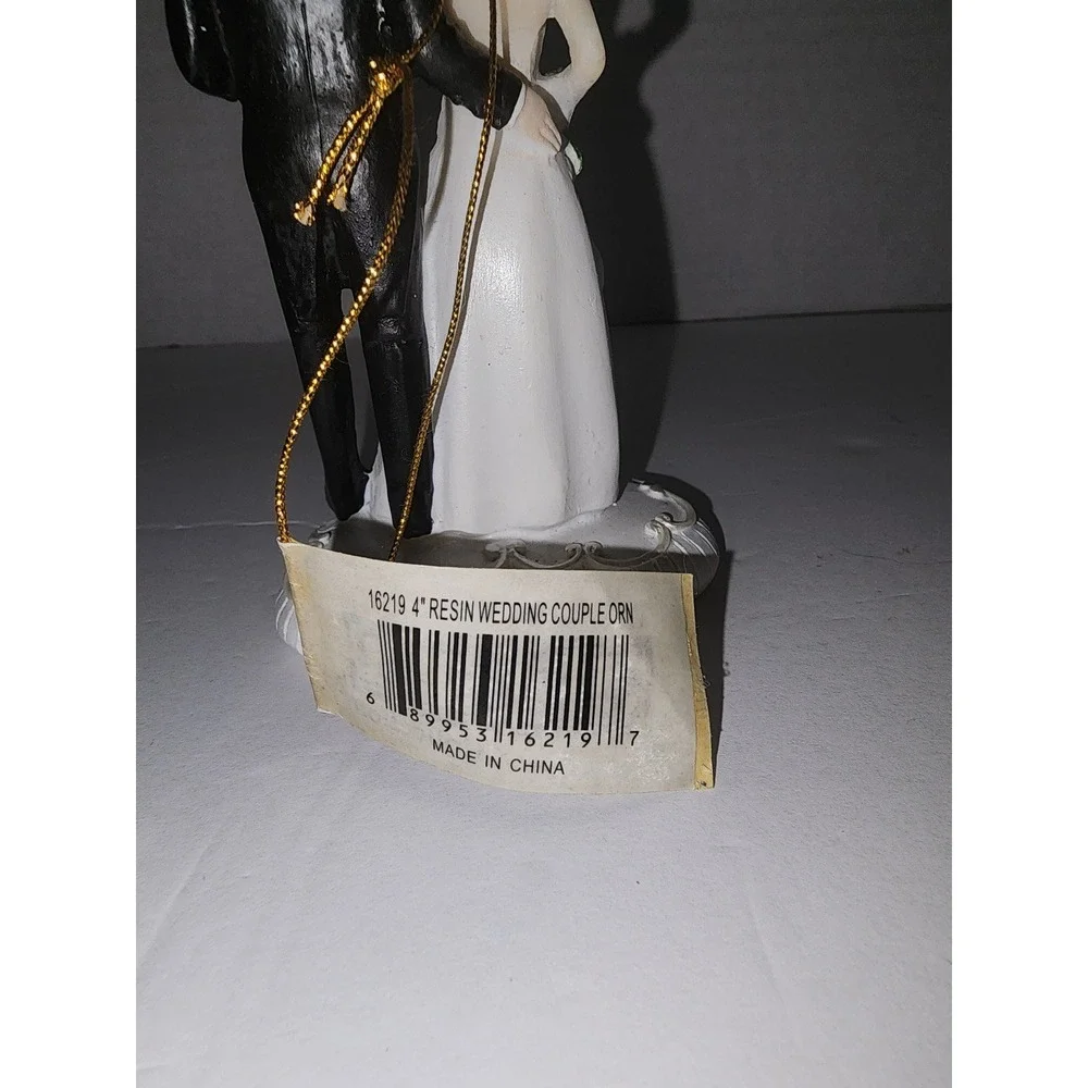 Wedding Cake Topper‎ Christmas Tree Ornament New Bride and Groom Couple